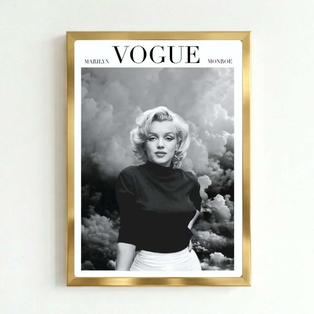 poster vogue - Vibes Districtposter vogue poster GoldVibes District