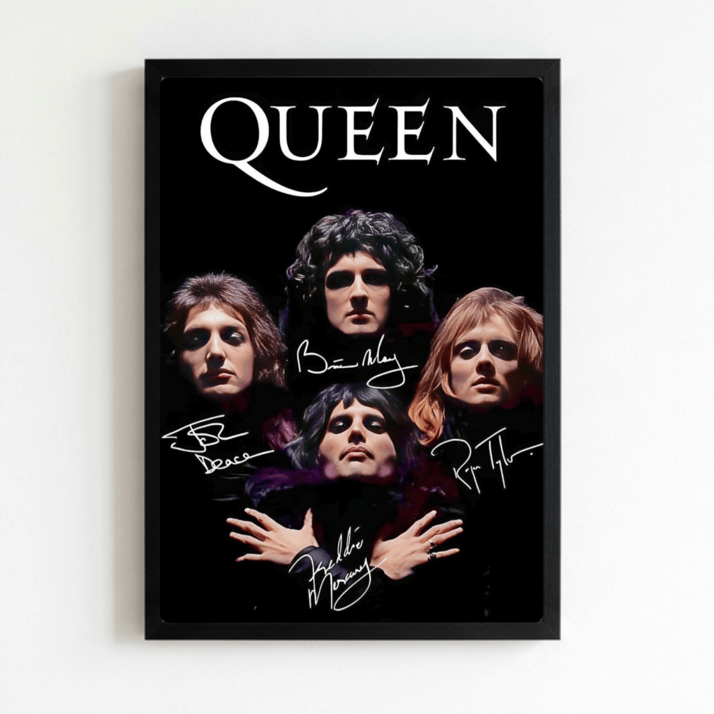 Queen Poster with Frame - Vibes DistrictQueen Poster with Frame poster NeroVibes District