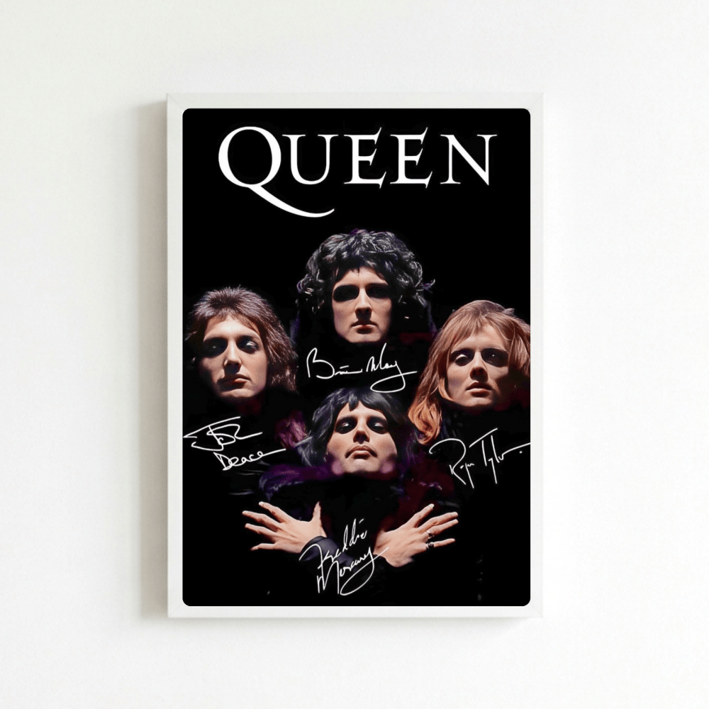 Queen Poster with Frame - Vibes DistrictQueen Poster with Frame poster BiancoVibes District