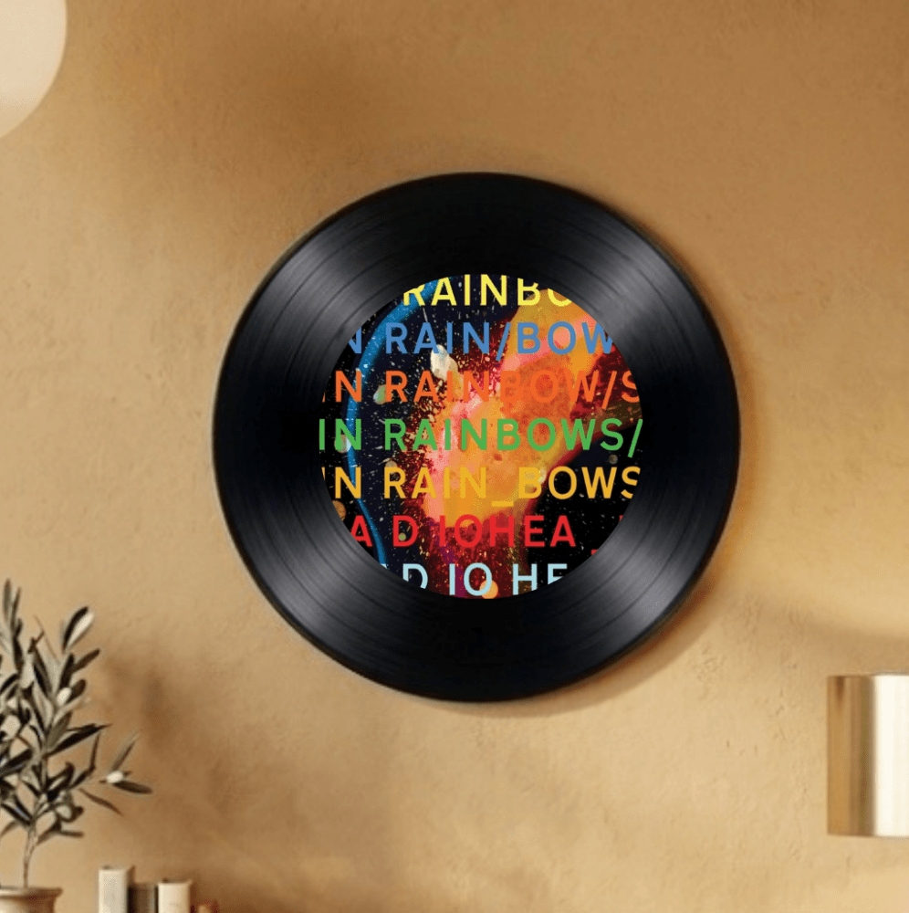 Radiohead – In Rainbows Decorative Wall Vinyl - Vibes DistrictRadiohead – In Rainbows Decorative Wall Vinyl Vinyl Vibes District