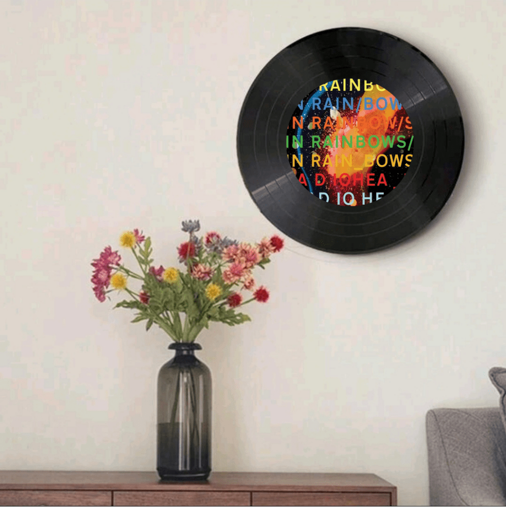 Radiohead – In Rainbows Decorative Wall Vinyl - Vibes DistrictRadiohead – In Rainbows Decorative Wall Vinyl Vinyl Vibes District