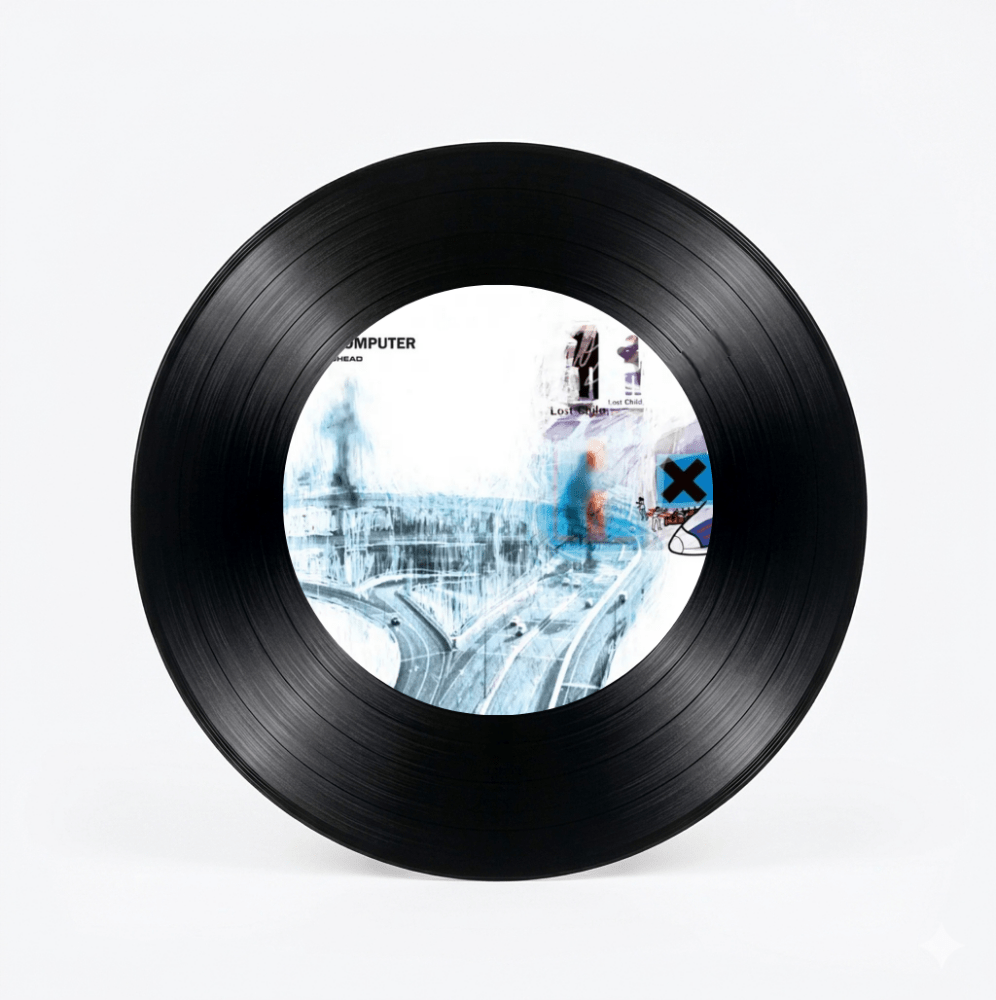 Radiohead – OK Computer Decorative Wall Vinyl - Vibes DistrictRadiohead – OK Computer Decorative Wall Vinyl Vinyl Vibes District