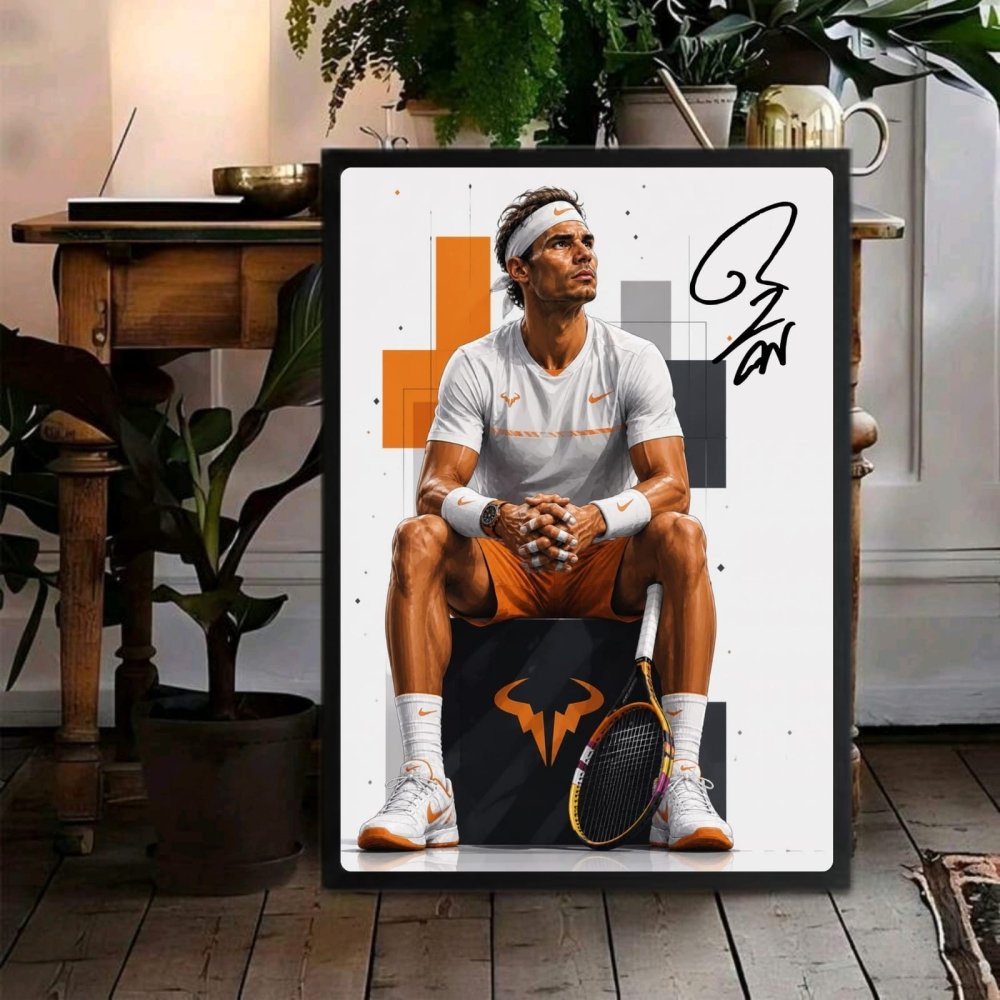 rafael nadal tennis - Vibes Districtrafael nadal tennis poster GoldVibes District