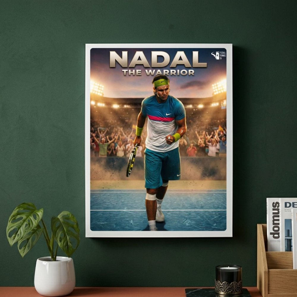 rafael nadal tennis - Vibes Districtrafael nadal tennis poster SilverVibes District