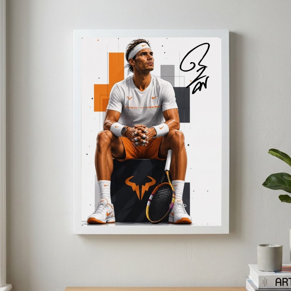 rafael nadal tennis - Vibes Districtrafael nadal tennis poster GoldVibes District