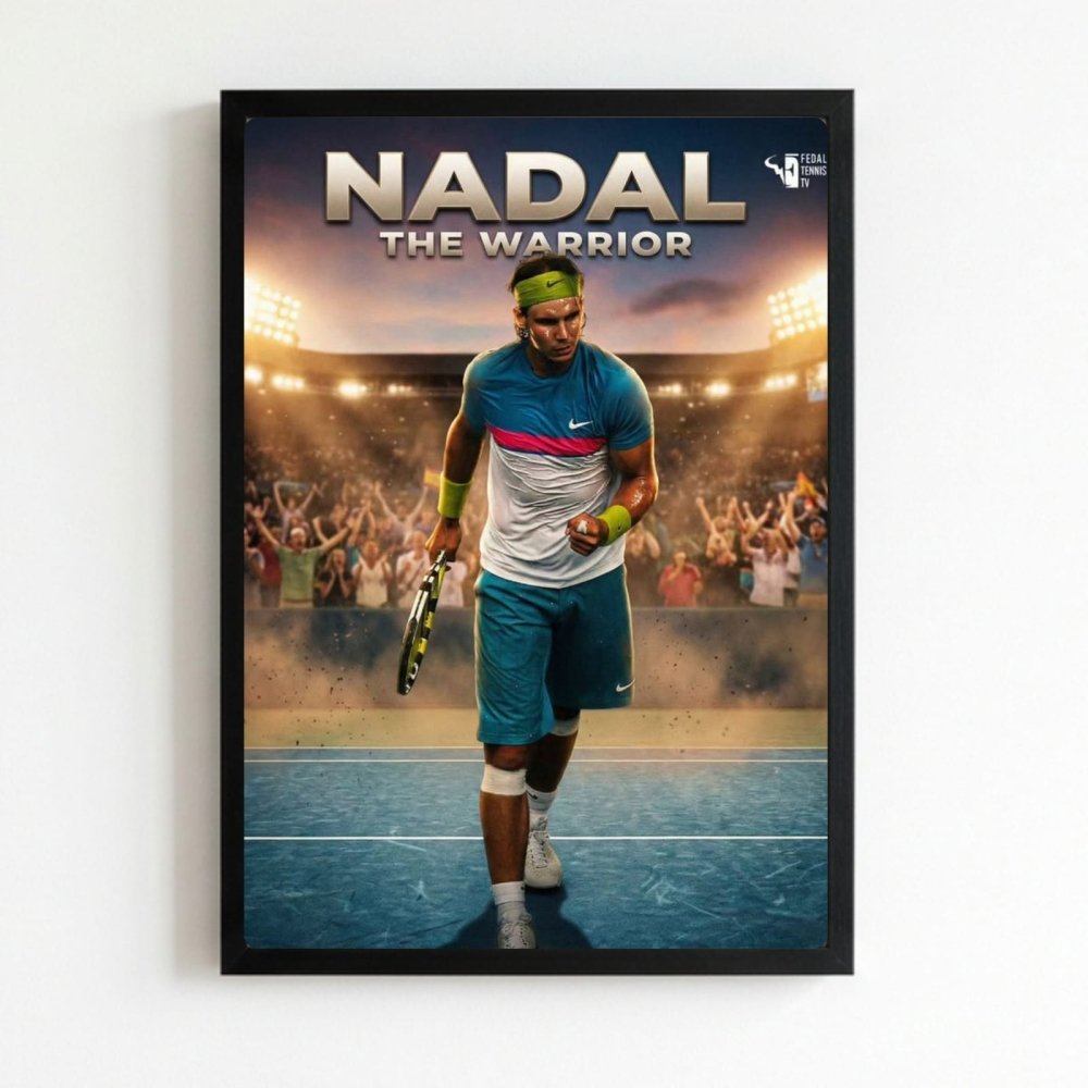 rafael nadal tennis - Vibes Districtrafael nadal tennis poster NeroVibes District