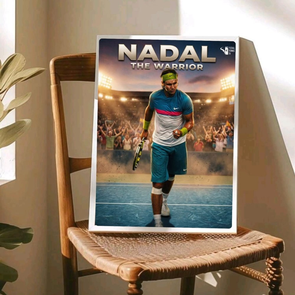 rafael nadal tennis - Vibes Districtrafael nadal tennis poster SilverVibes District