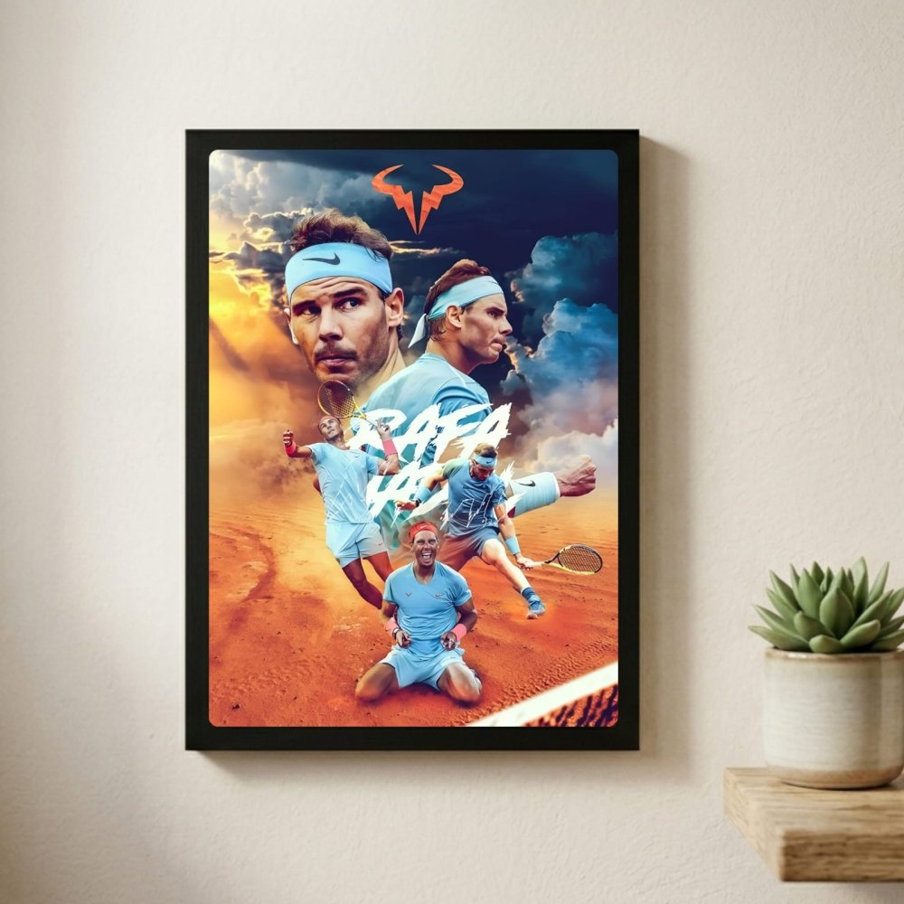 rafael nadal tennis - Vibes Districtrafael nadal tennis poster GoldVibes District