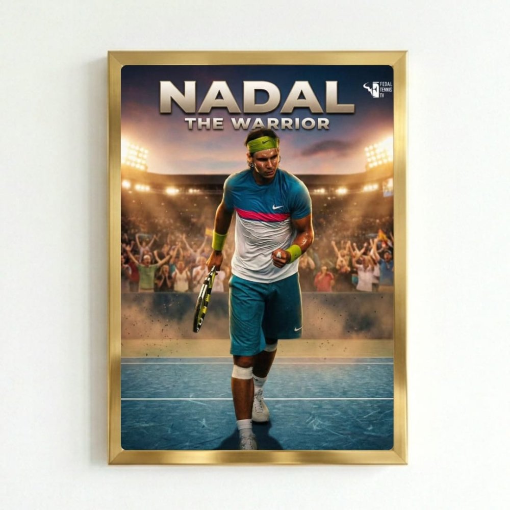 rafael nadal tennis - Vibes Districtrafael nadal tennis poster GoldVibes District