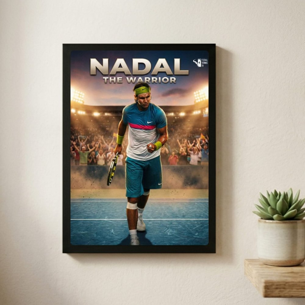 rafael nadal tennis - Vibes Districtrafael nadal tennis poster SilverVibes District