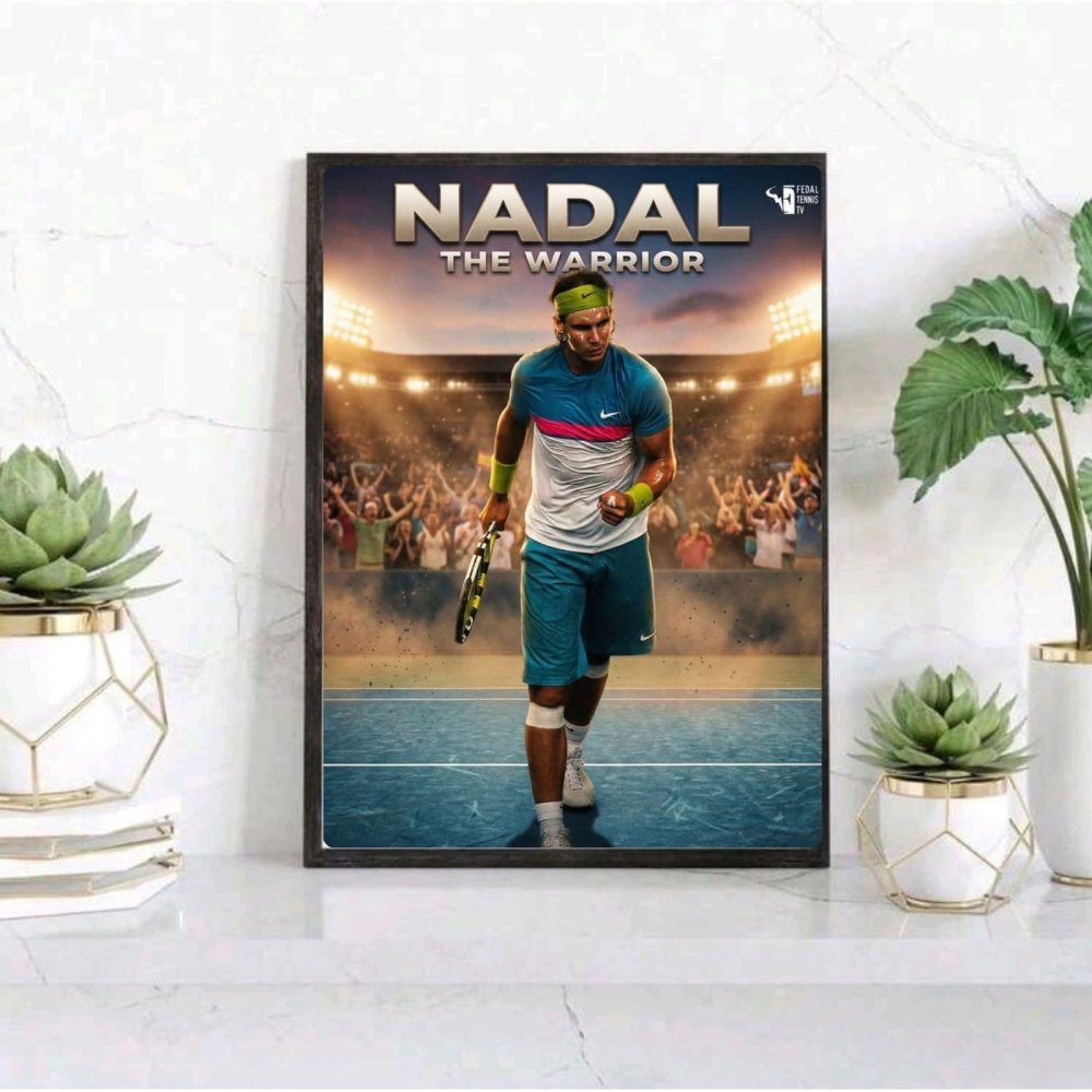 rafael nadal tennis - Vibes Districtrafael nadal tennis poster SilverVibes District