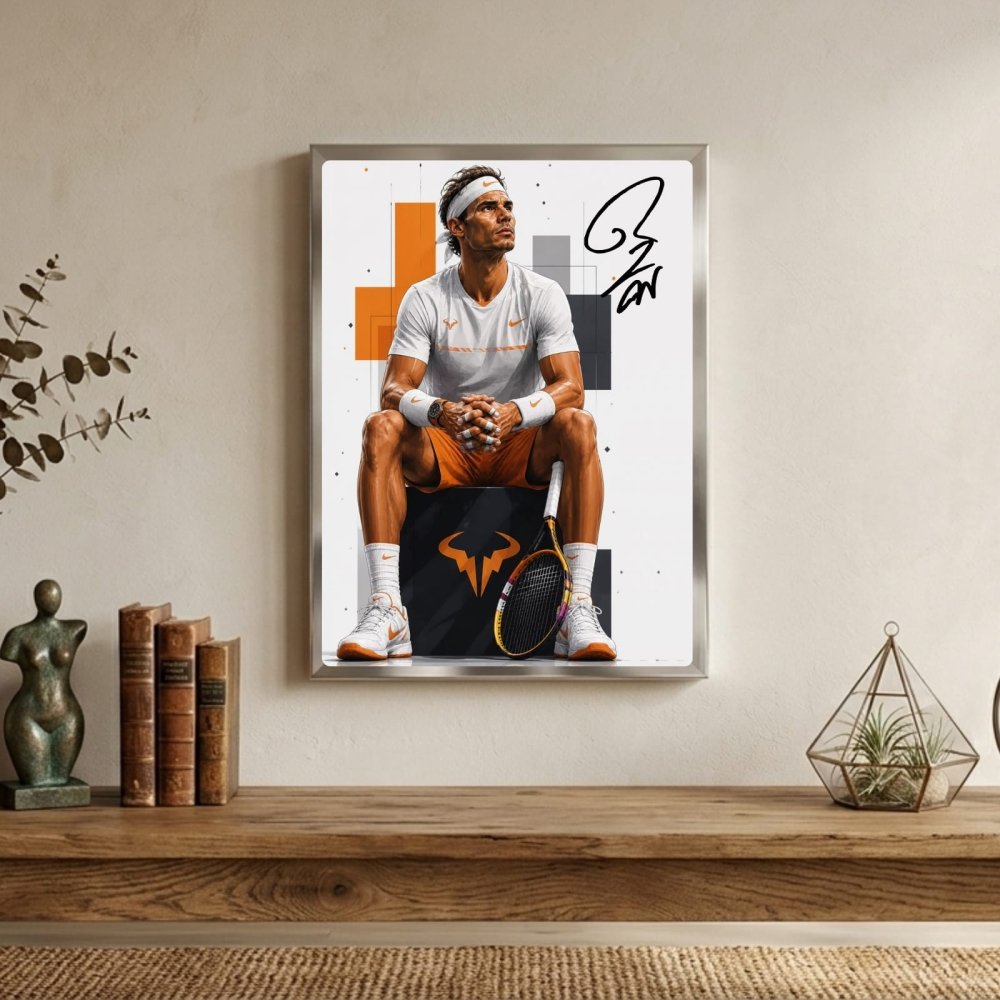 rafael nadal tennis - Vibes Districtrafael nadal tennis poster GoldVibes District