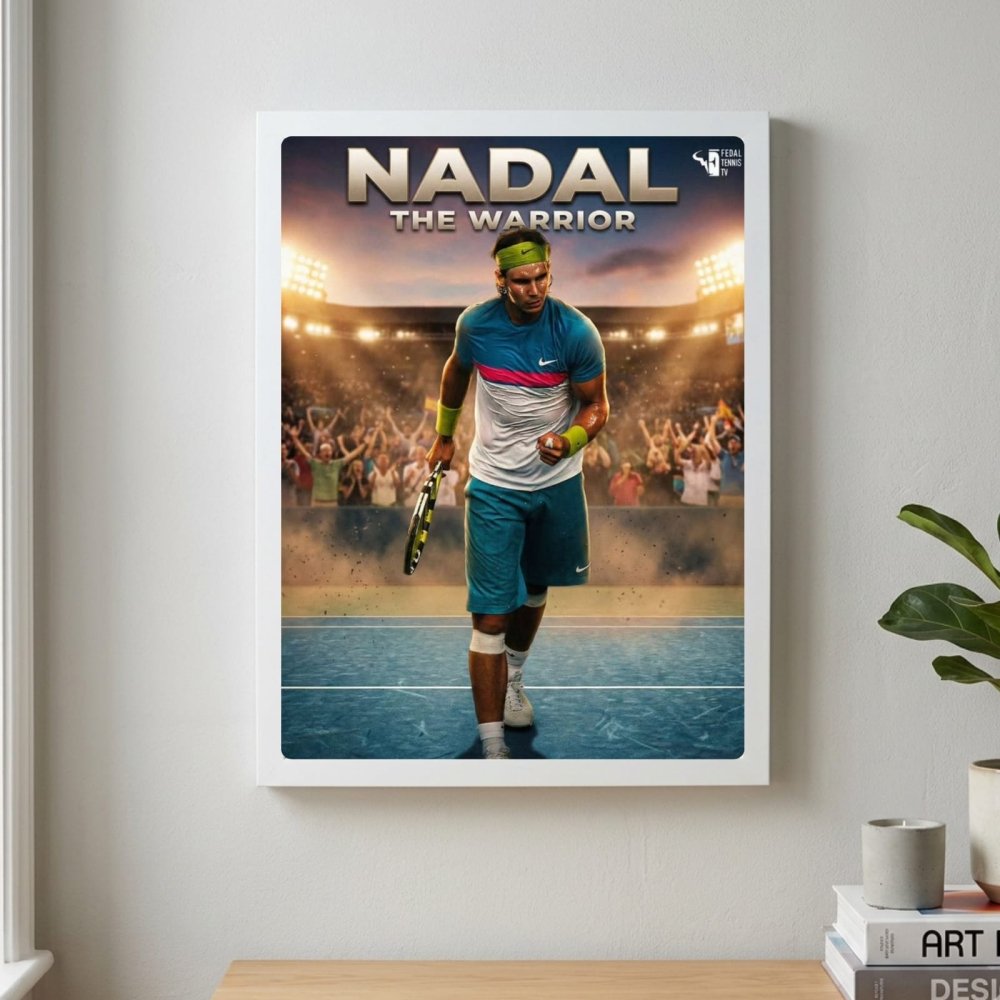 rafael nadal tennis - Vibes Districtrafael nadal tennis poster SilverVibes District
