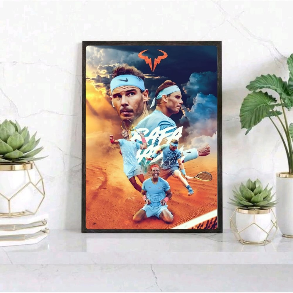 rafael nadal tennis - Vibes Districtrafael nadal tennis poster GoldVibes District