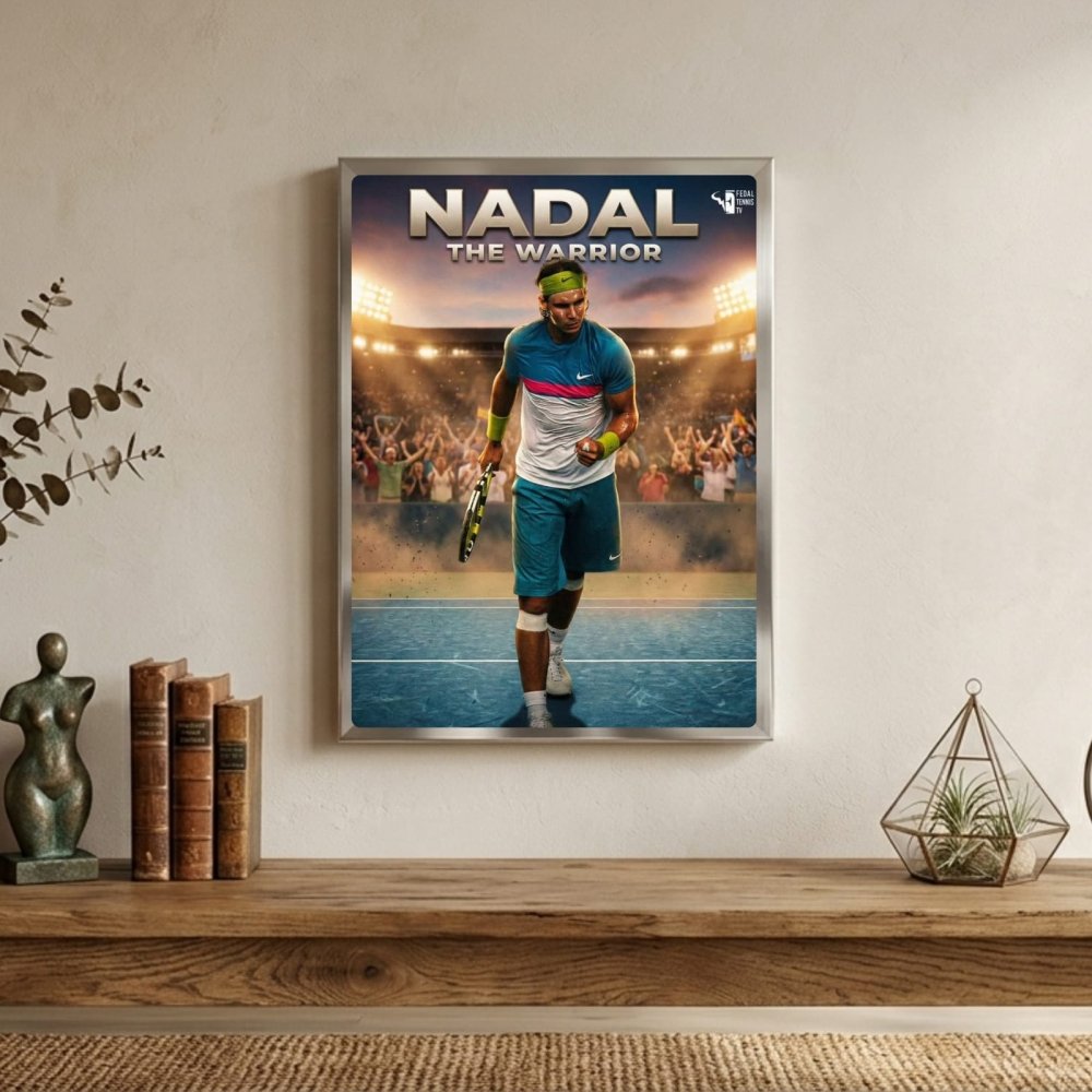 rafael nadal tennis - Vibes Districtrafael nadal tennis poster SilverVibes District