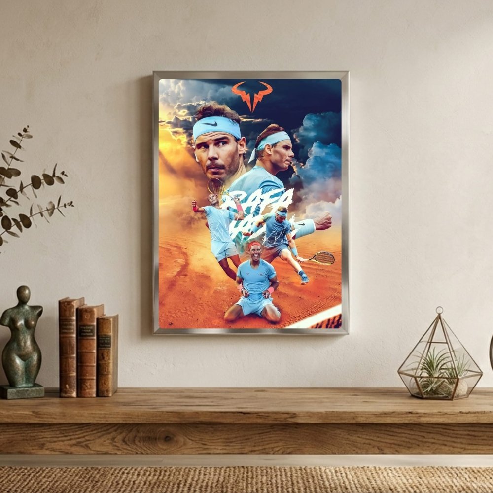 rafael nadal tennis - Vibes Districtrafael nadal tennis poster GoldVibes District