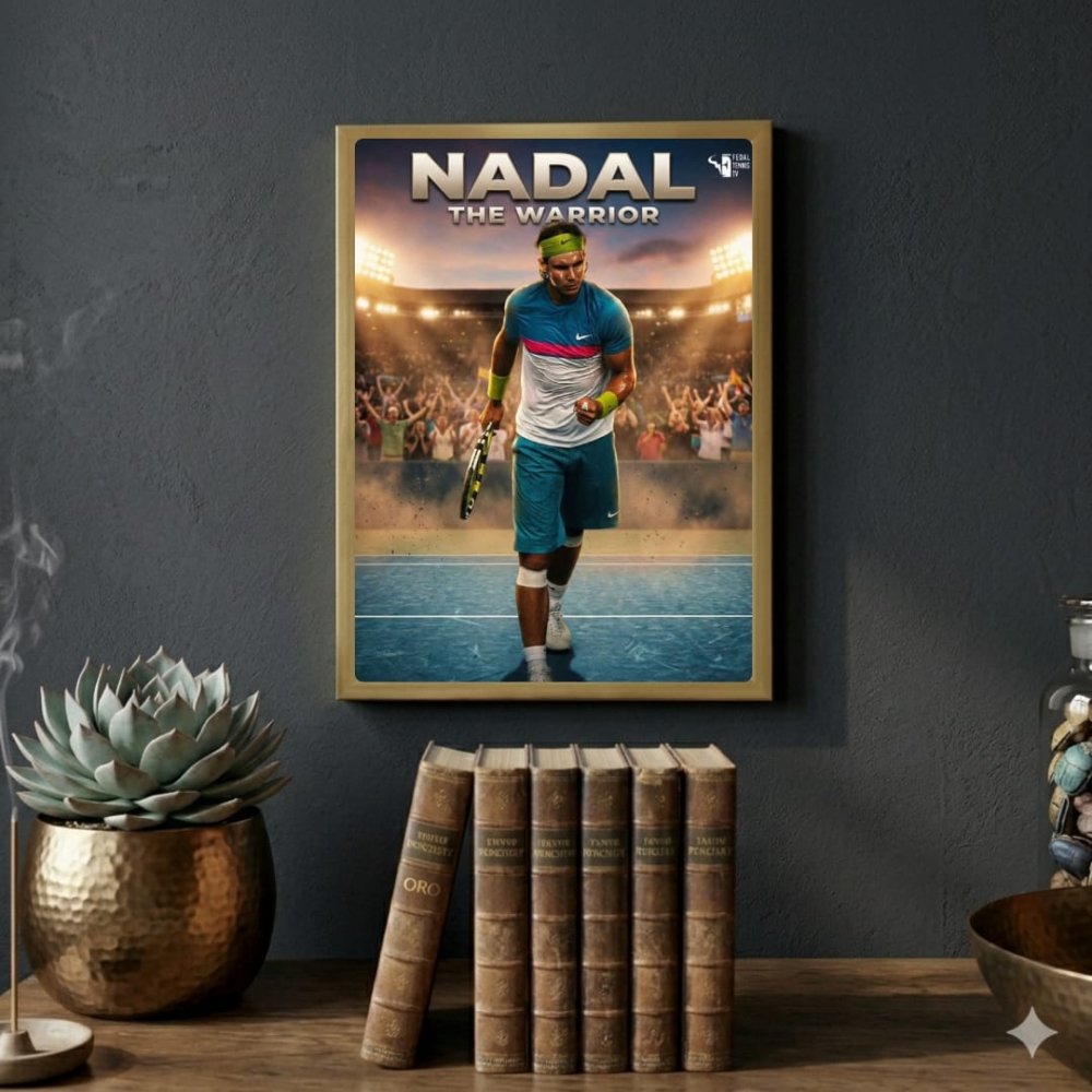 rafael nadal tennis - Vibes Districtrafael nadal tennis poster SilverVibes District