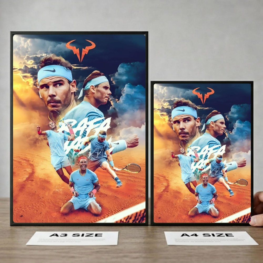 rafael nadal tennis - Vibes Districtrafael nadal tennis poster GoldVibes District