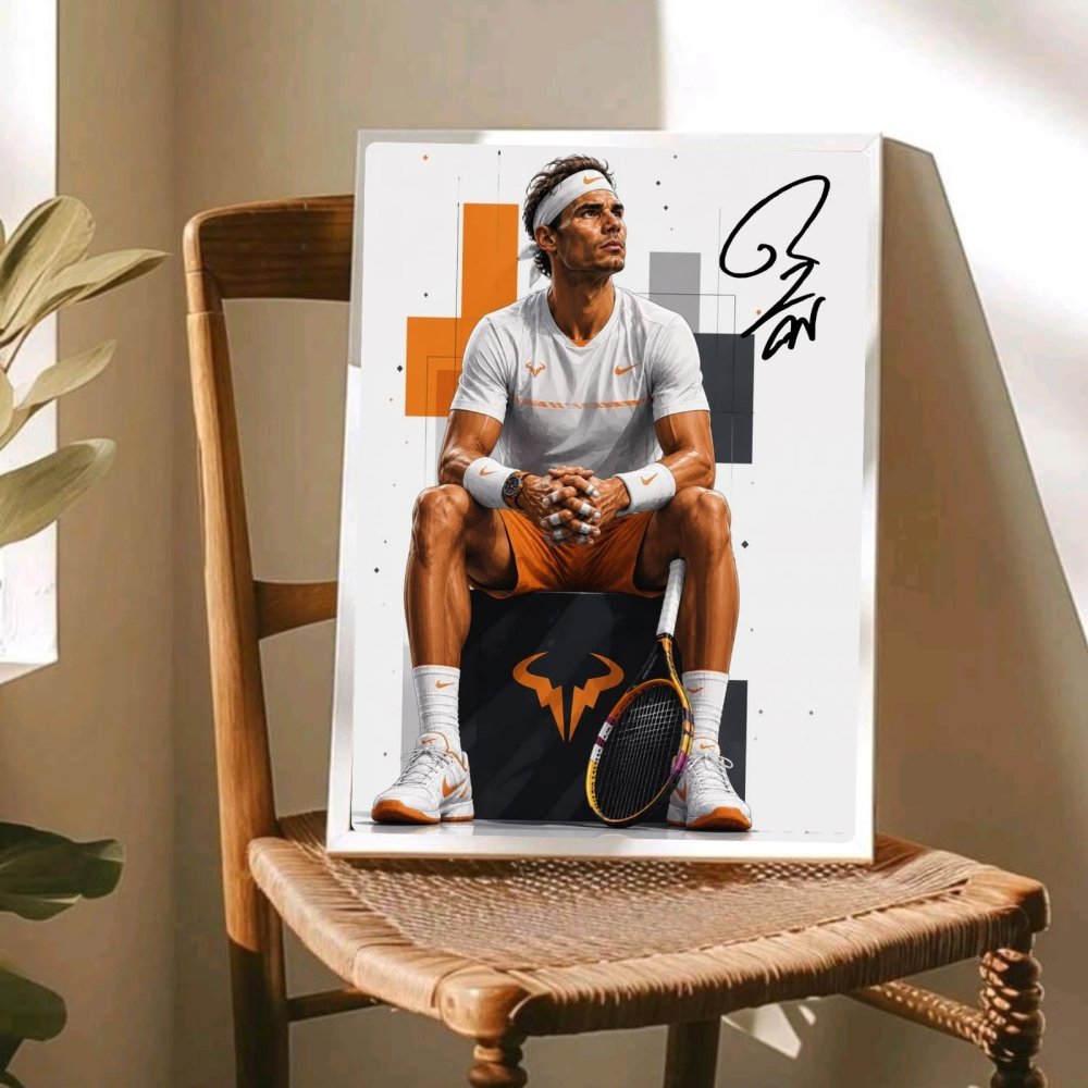 rafael nadal tennis - Vibes Districtrafael nadal tennis poster GoldVibes District
