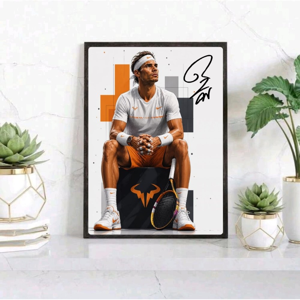 rafael nadal tennis - Vibes Districtrafael nadal tennis poster GoldVibes District