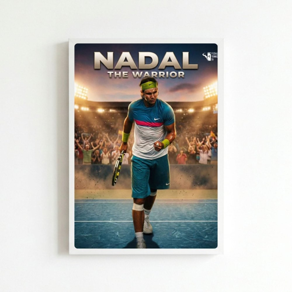 rafael nadal tennis - Vibes Districtrafael nadal tennis poster BiancoVibes District