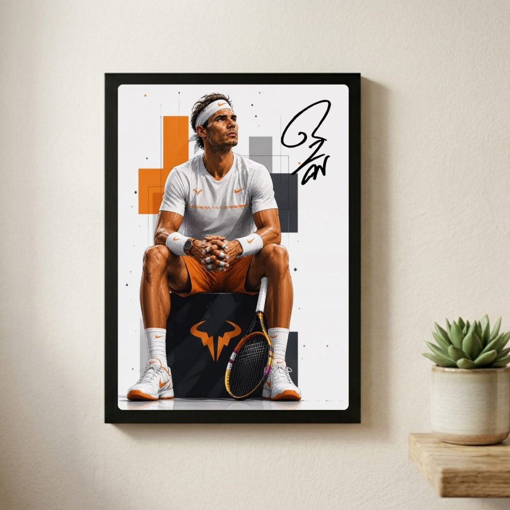 rafael nadal tennis - Vibes Districtrafael nadal tennis poster GoldVibes District