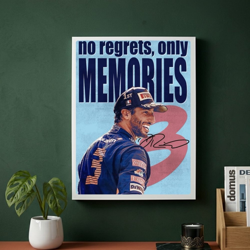 red bull daniel ricciardo - Vibes Districtred bull daniel ricciardo poster BiancoVibes District
