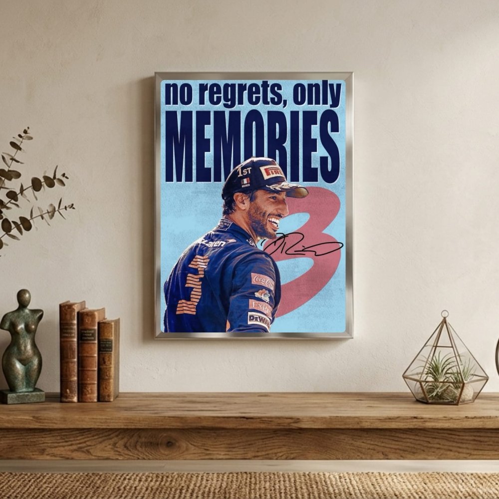 red bull daniel ricciardo - Vibes Districtred bull daniel ricciardo poster BiancoVibes District