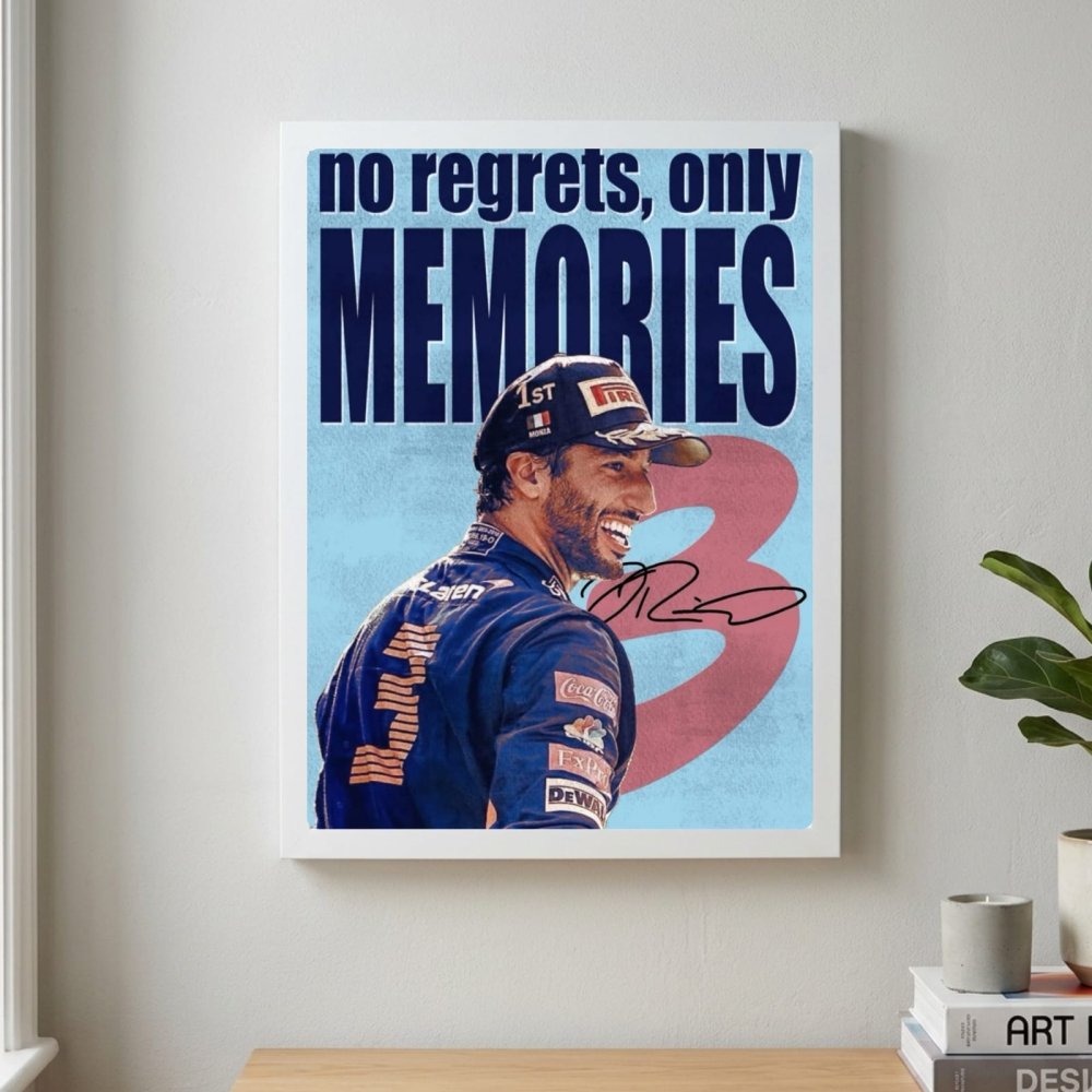 red bull daniel ricciardo - Vibes Districtred bull daniel ricciardo poster BiancoVibes District