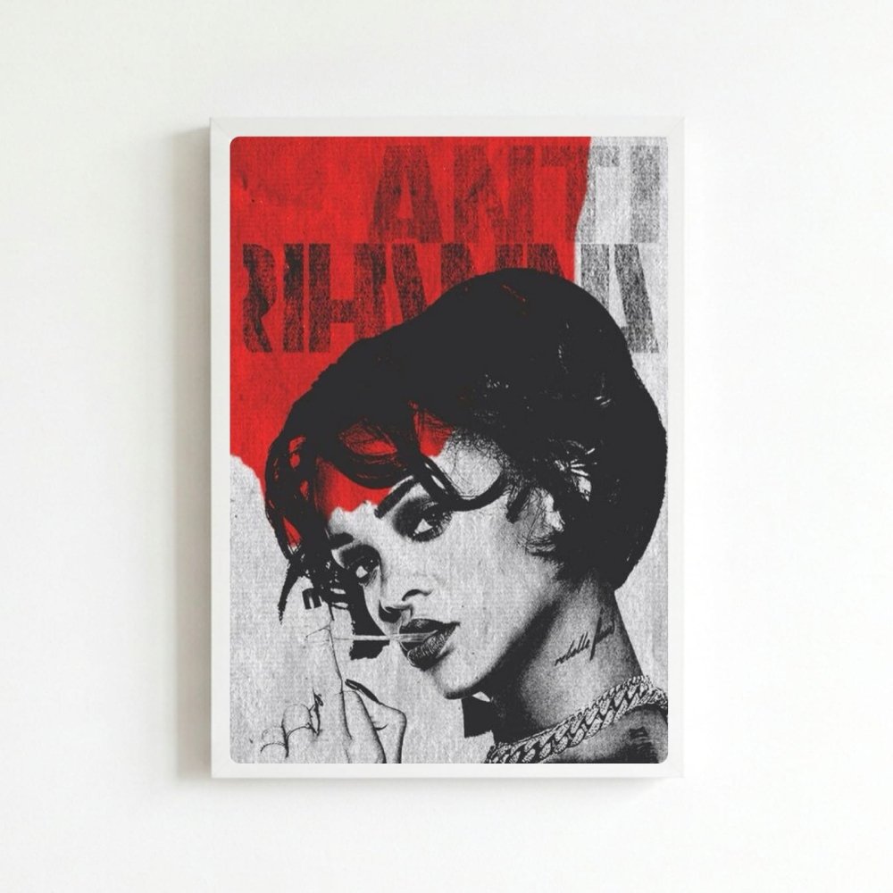 Rihanna - Anti Poster with Frame - Vibes DistrictRihanna - Anti Poster with Frame poster BiancoVibes District