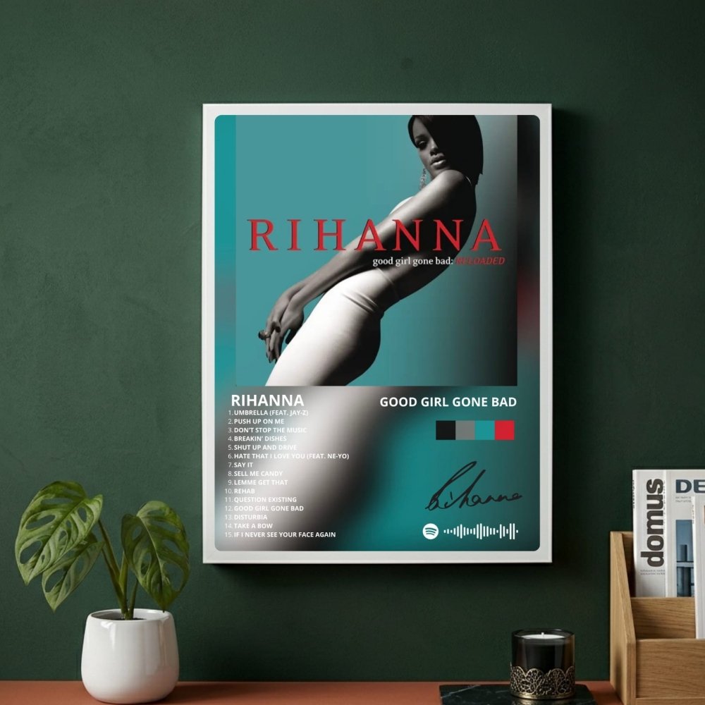 Rihanna - Good Girl Gone Bad Poster with Frame - Vibes DistrictRihanna - Good Girl Gone Bad Poster with Frame poster SilverVibes District
