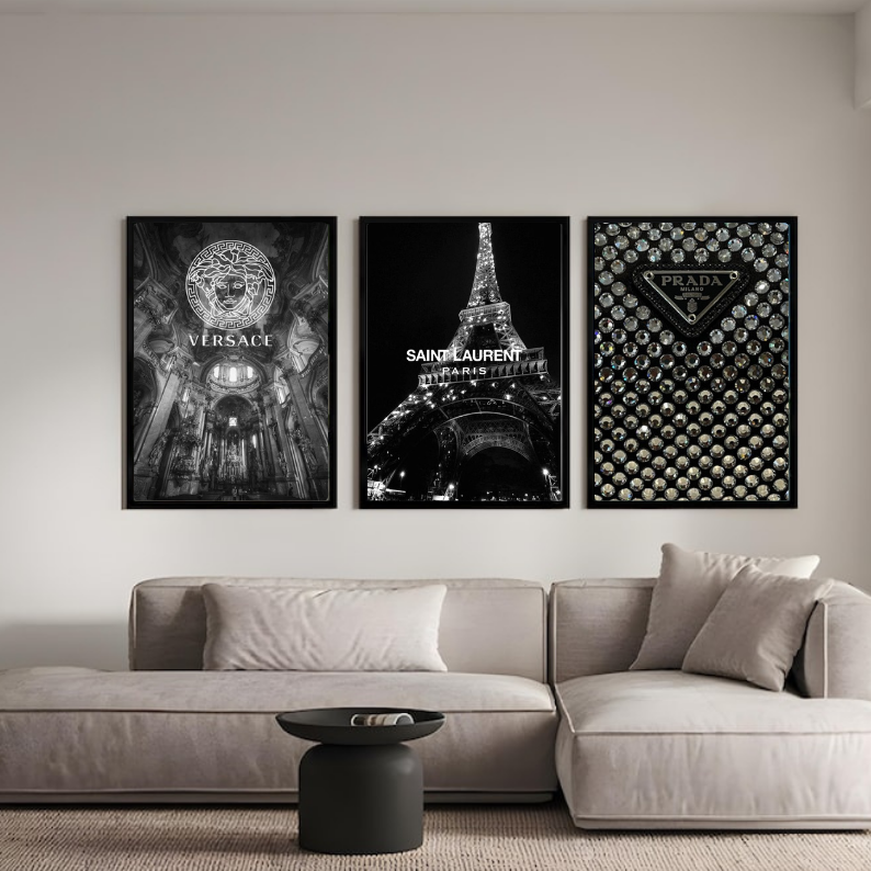 luxury brand black