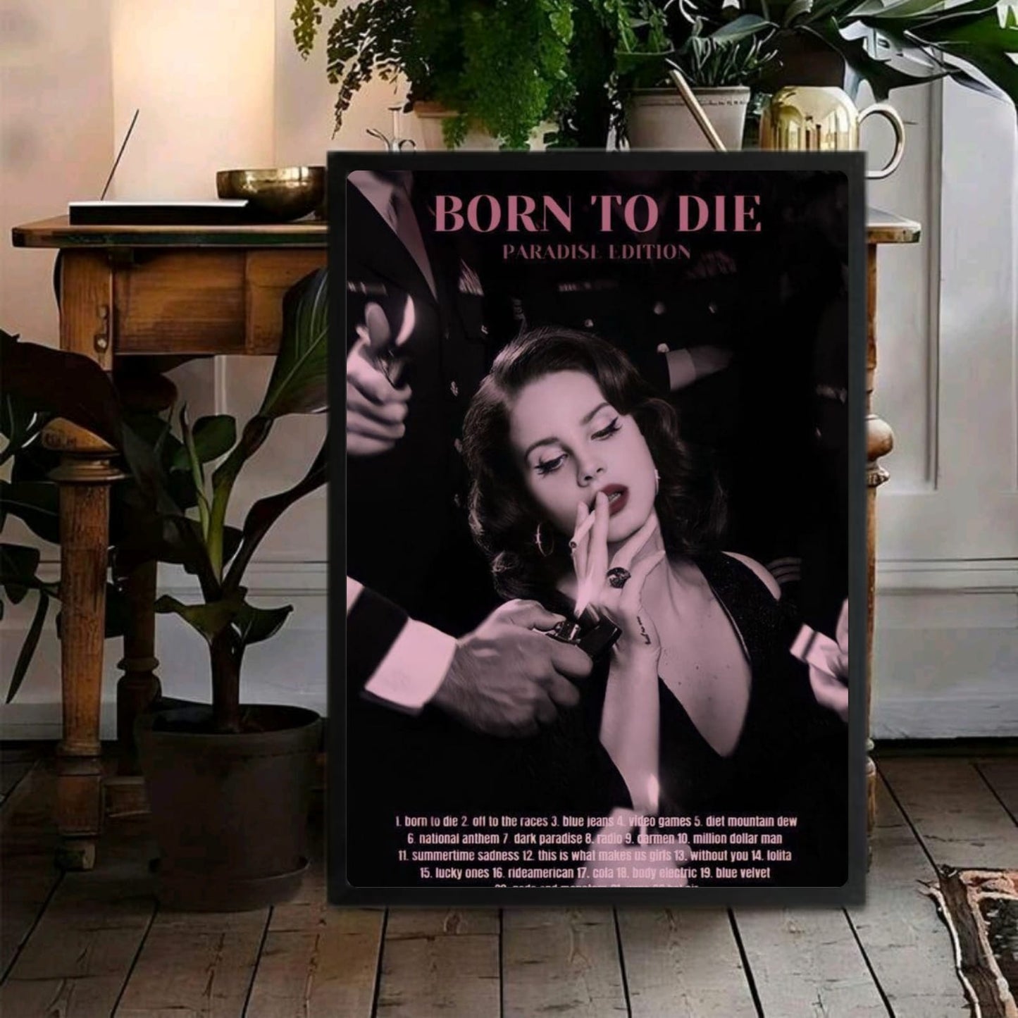Lana Del Rey – Born To Die Poster with Frame