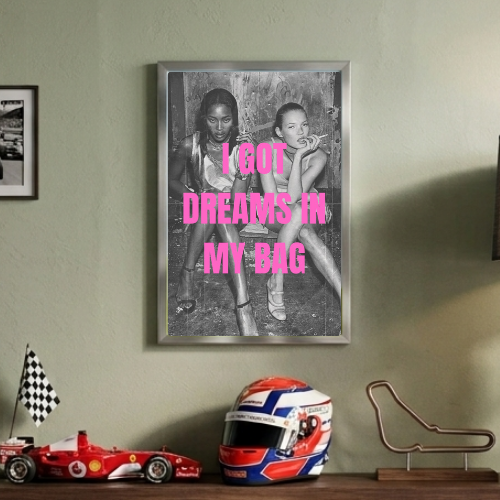 Kate Moss, Noemi Campbell Girls Aesthetic Room