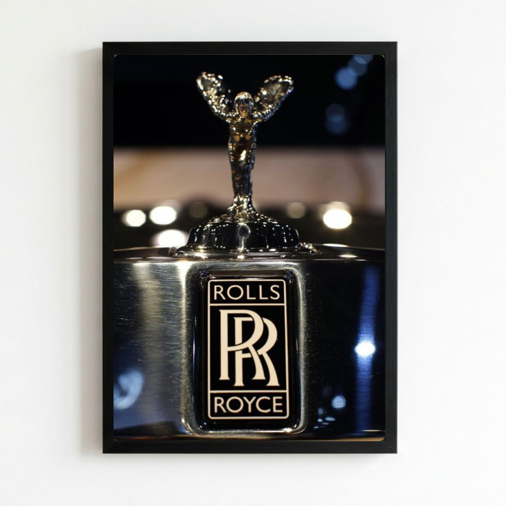 rolls royce- car poster