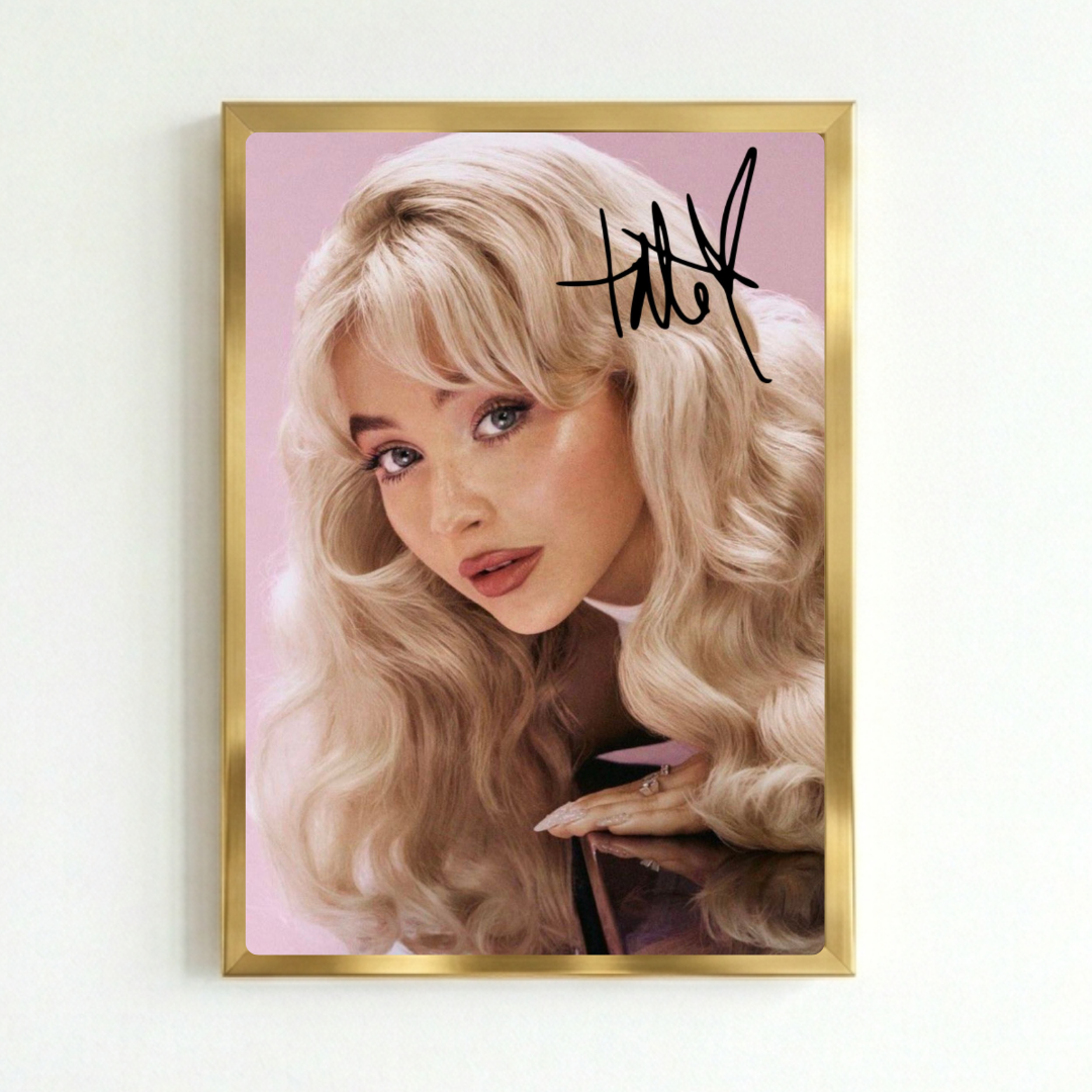 Sabrina Carpenter Poster with Frame