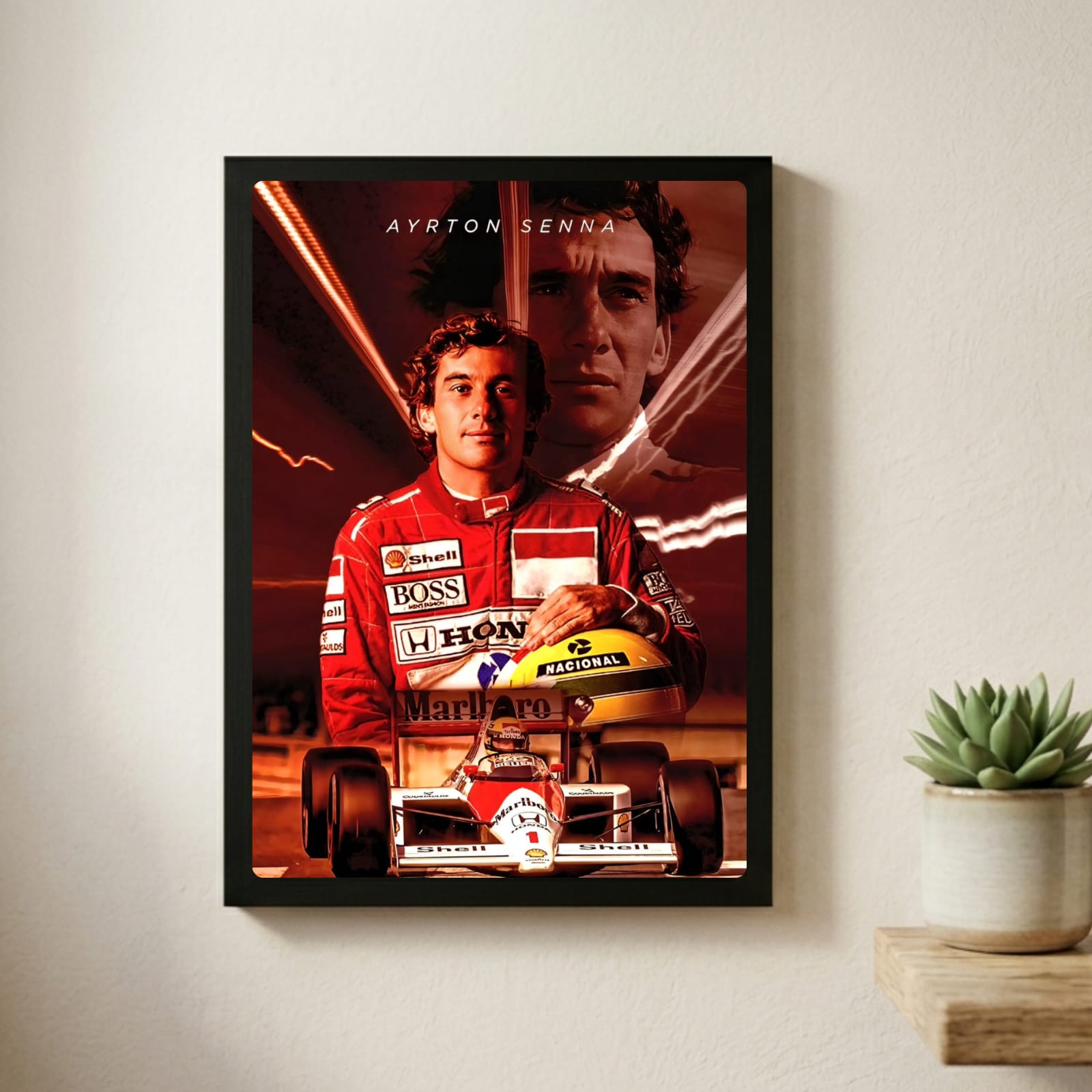 ayrton senna f1 mclaren