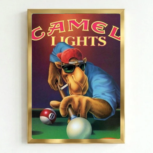 bar and restaurant decoration, Camel sigarette