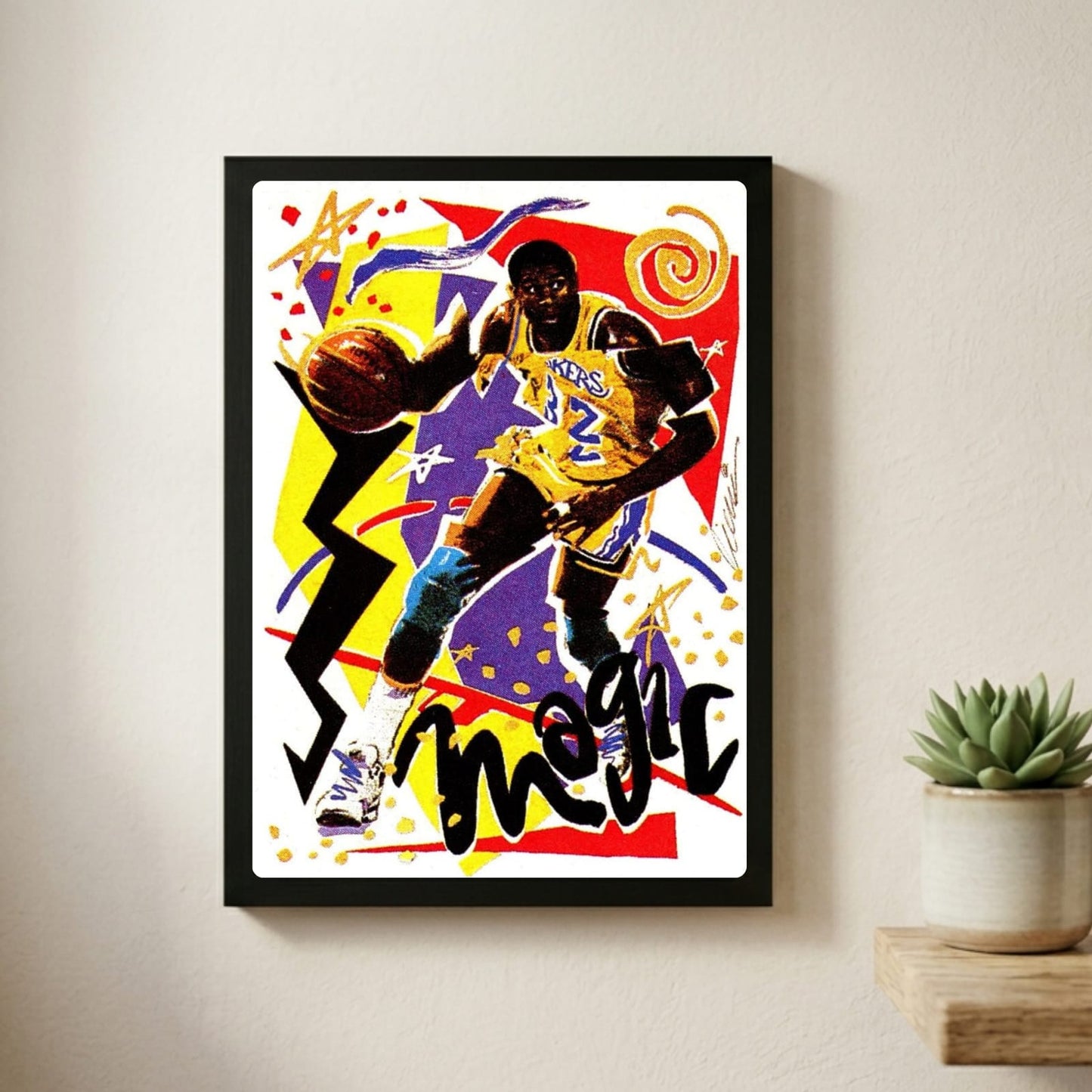 Magic Johnson - Basket
