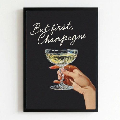 Chic Wine Champagne bar and restaurant decoration