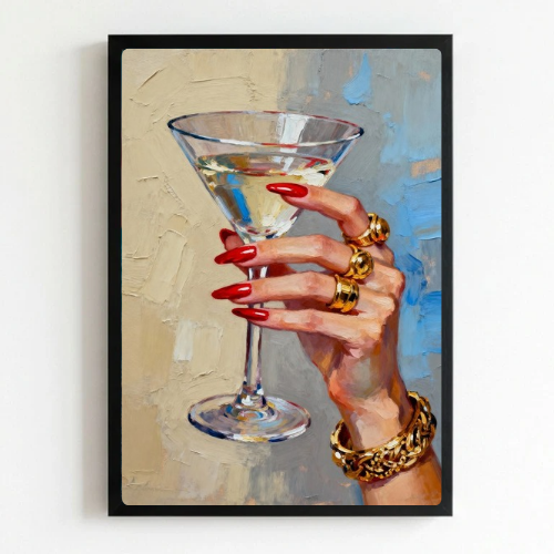 bar and restaurant decoration martini chic