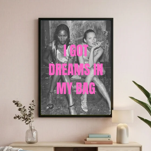 Kate Moss, Noemi Campbell Girls Aesthetic Room