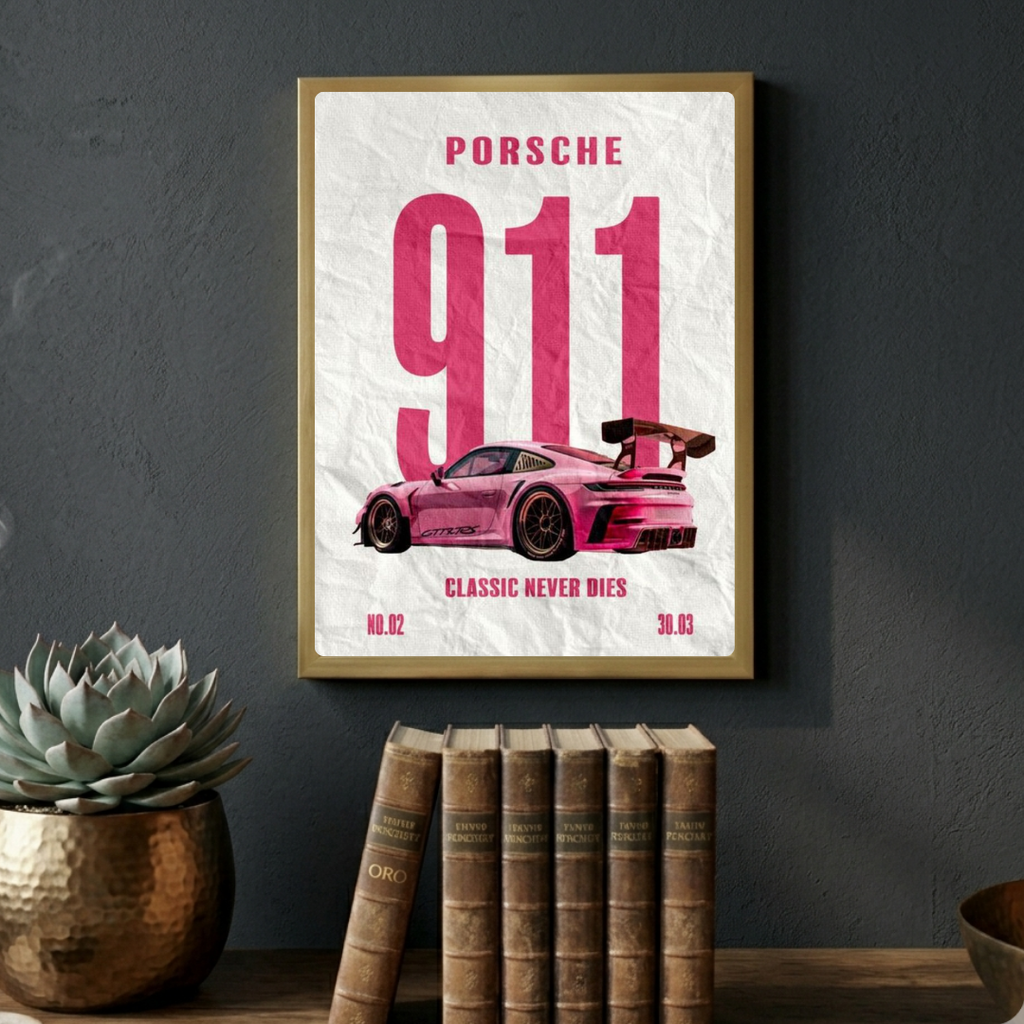 Porsche poster