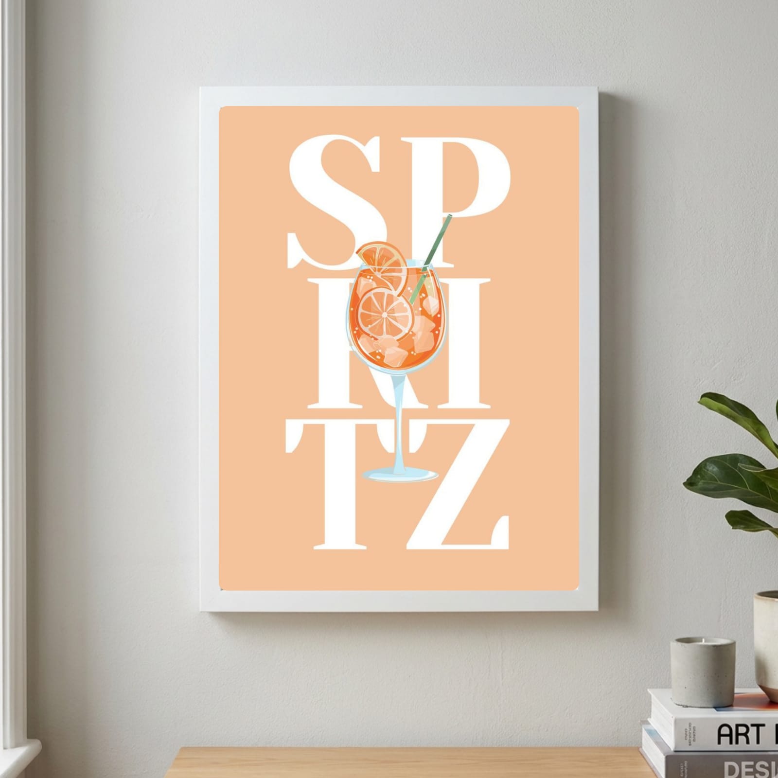 bar and restaurant decoration, spritz