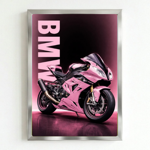 Bmw moto pink