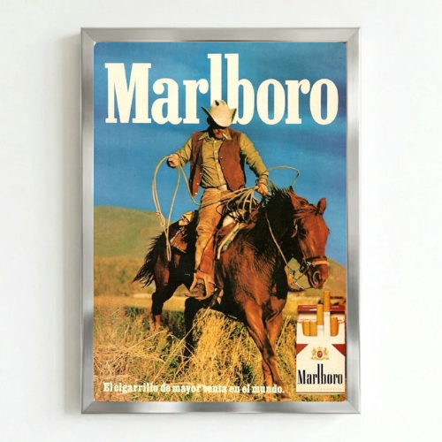 bar and restaurant decoration, Marlboro sigarette
