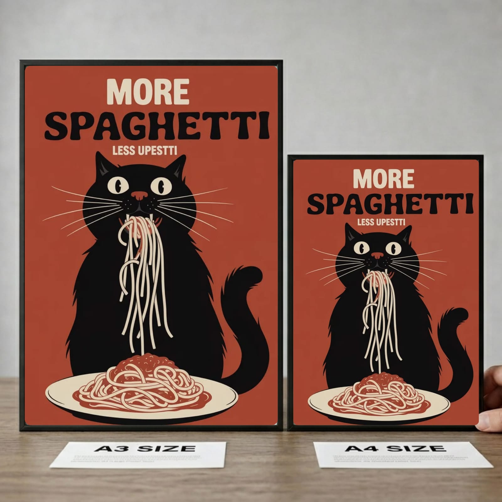 restaurant deco cat
