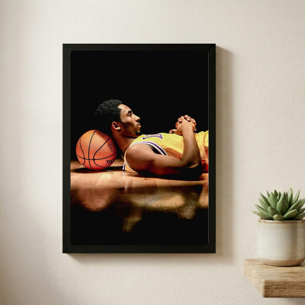 Kobe Bryant - Basket poster con cornice