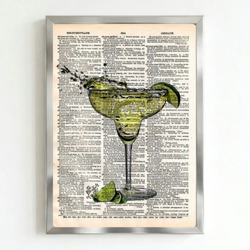 bar and restaurant decoration, margarita