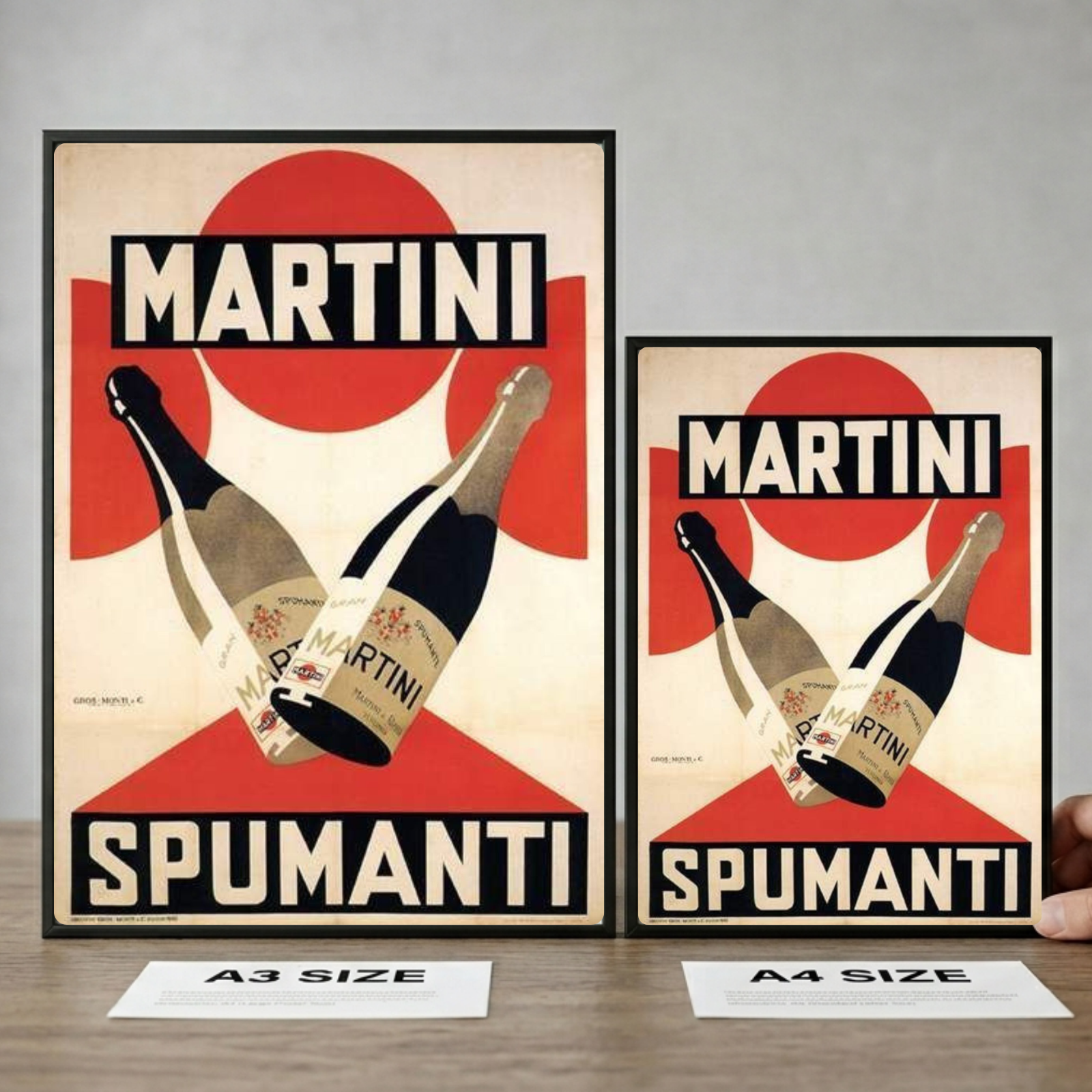 bar and restaurant decoration, martini